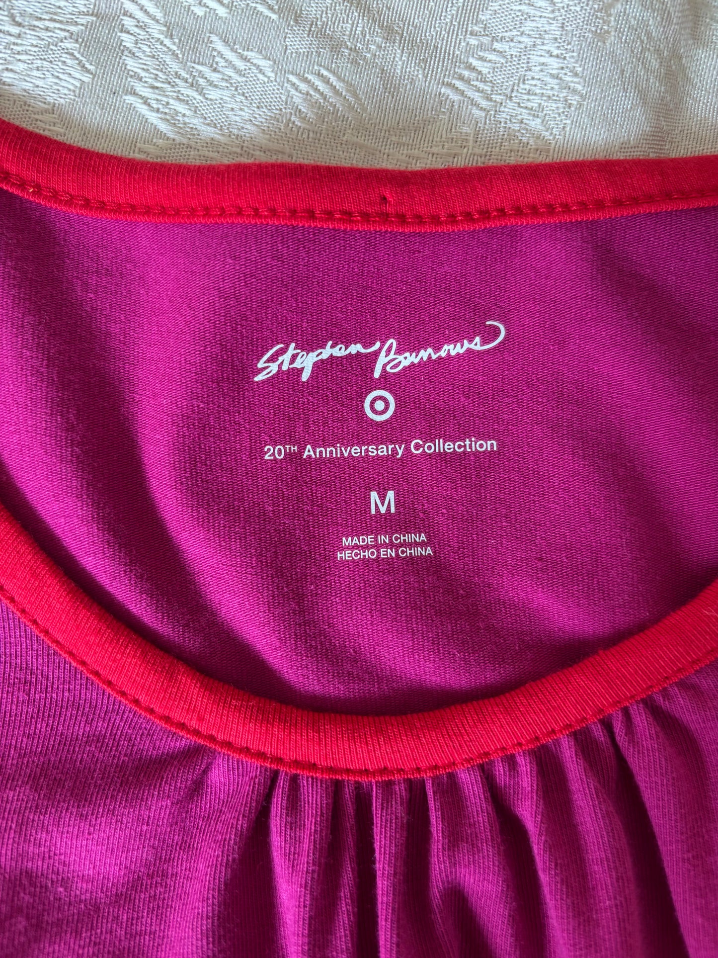 Stephen Burrows colorblock t-shirt