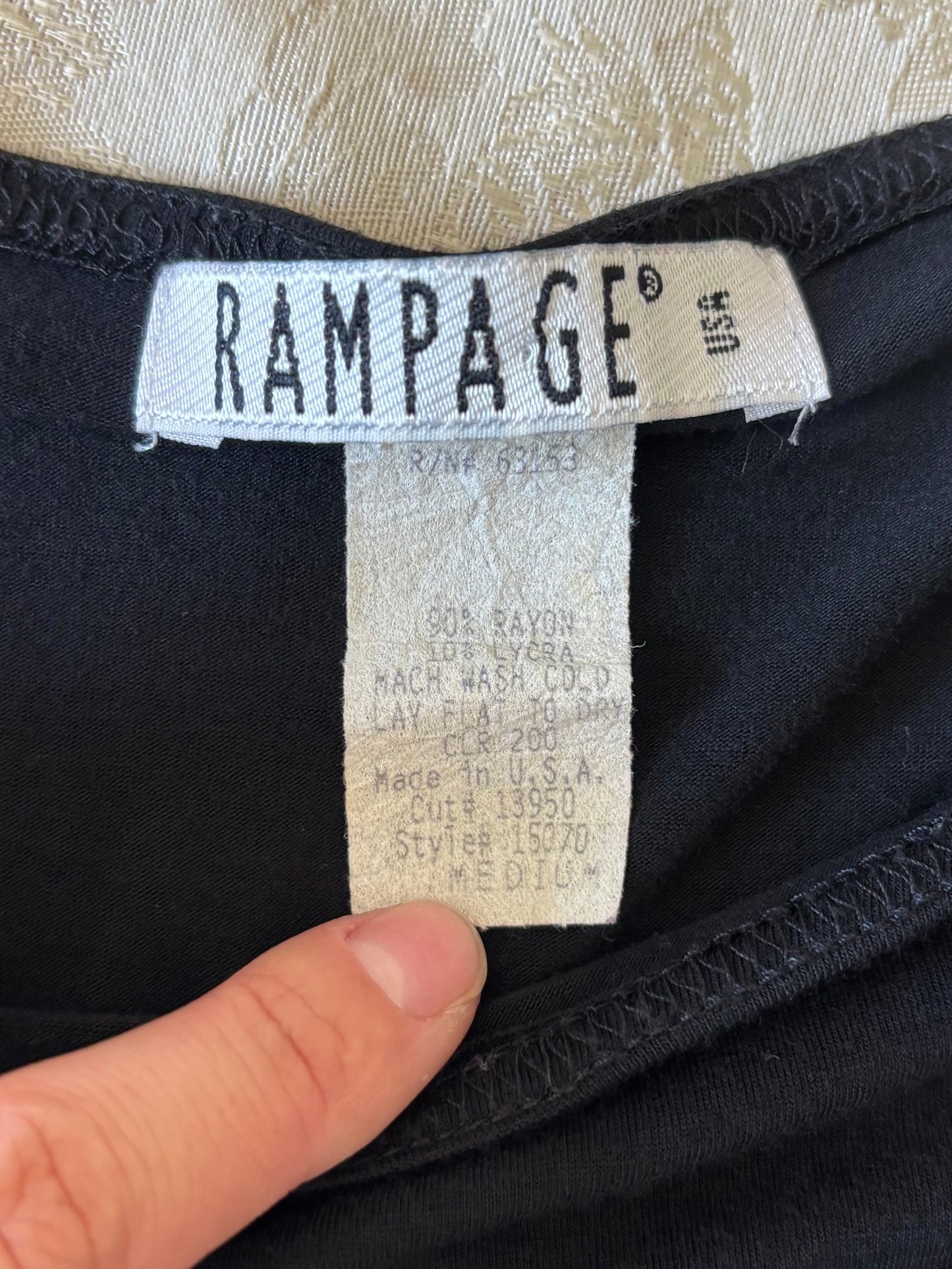 90s black mini dress