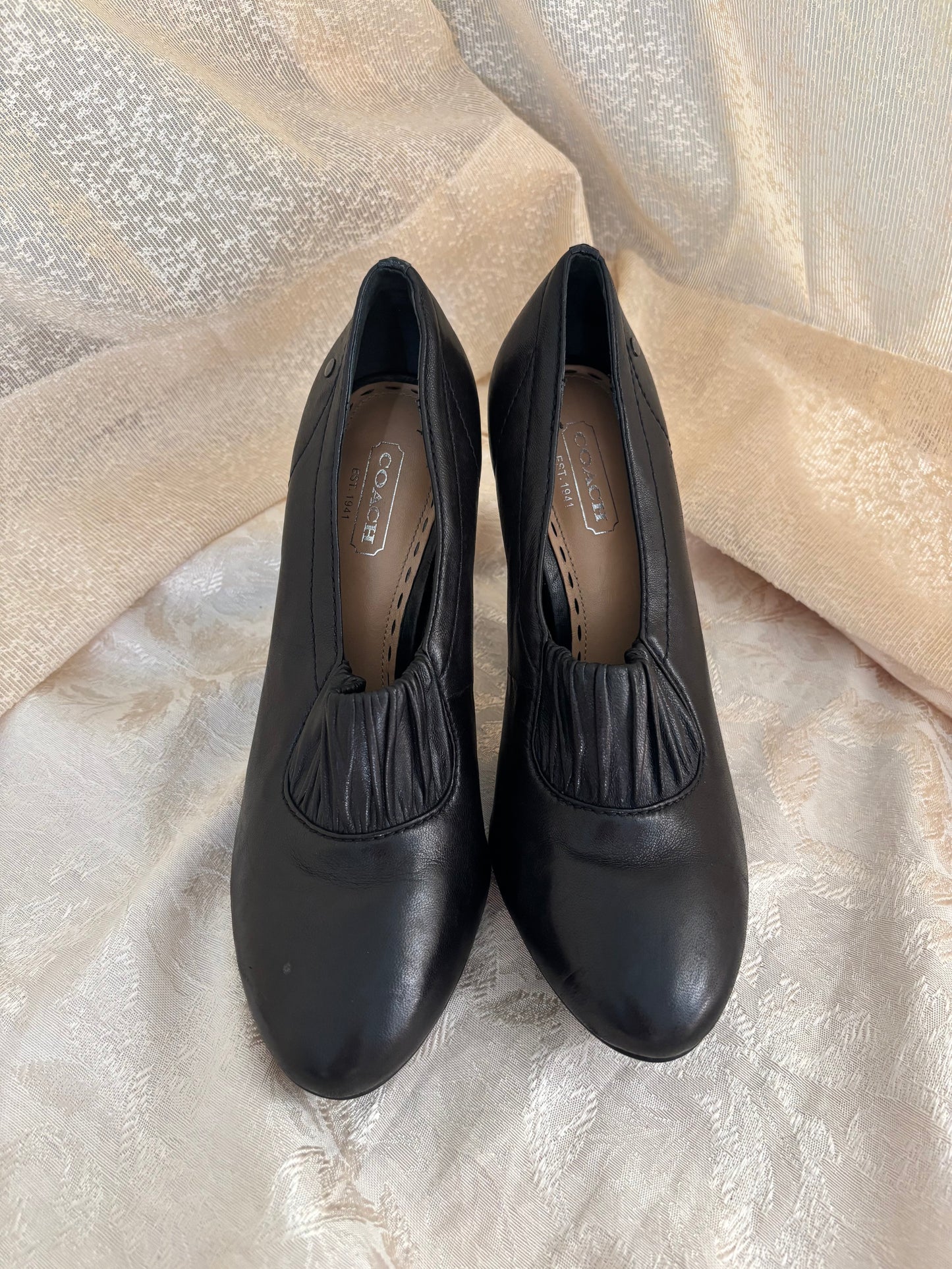 Coach leather Adra pumps