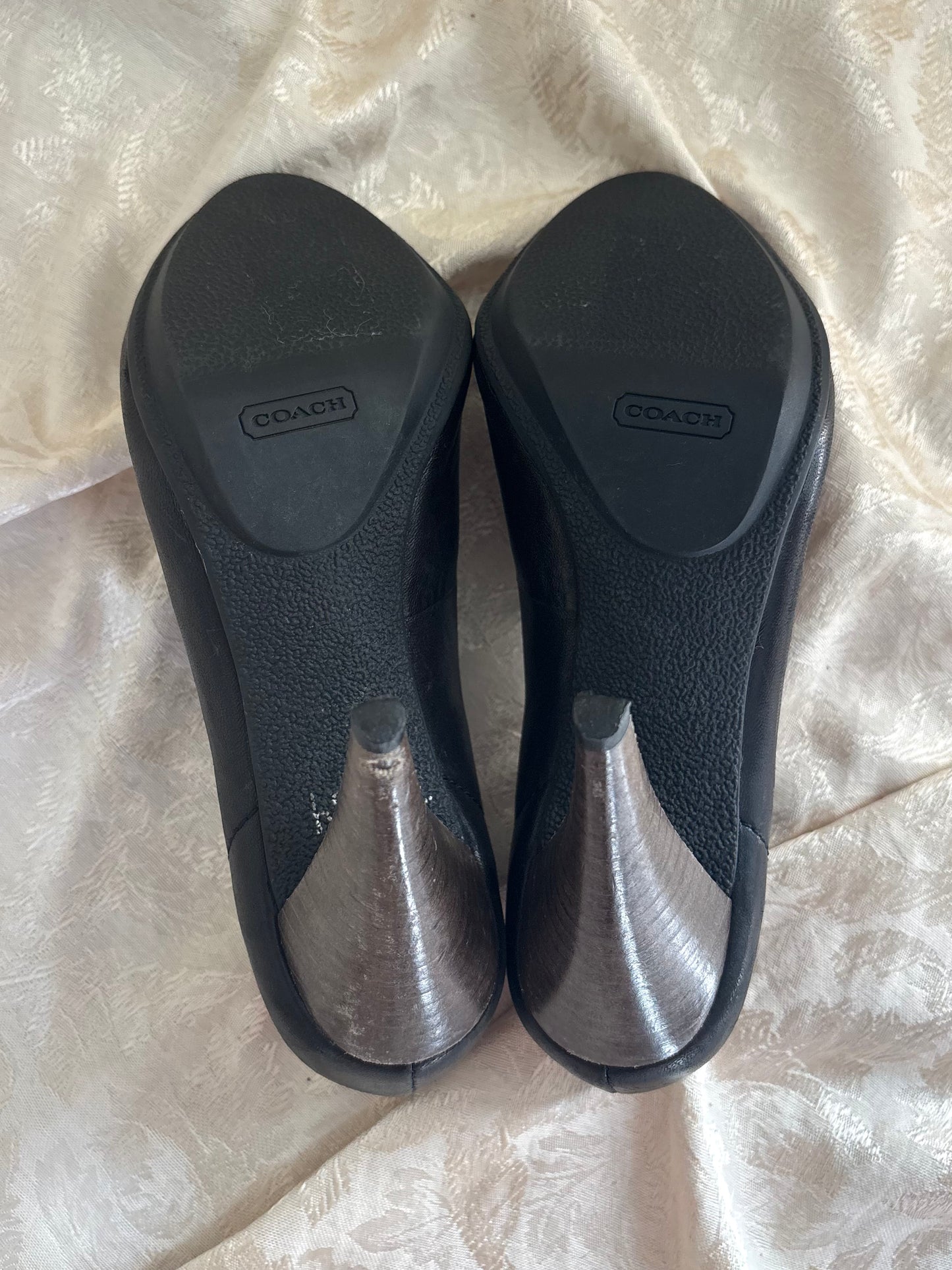 Coach leather Adra pumps