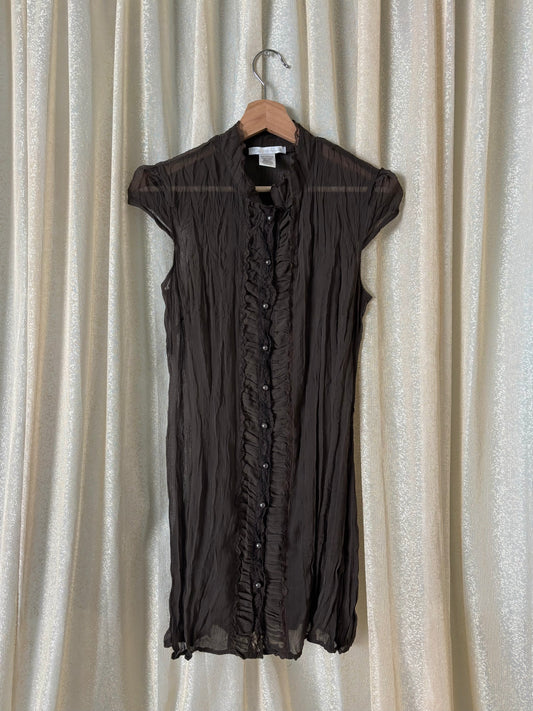 Charlotte Russe cap sleeve blouse