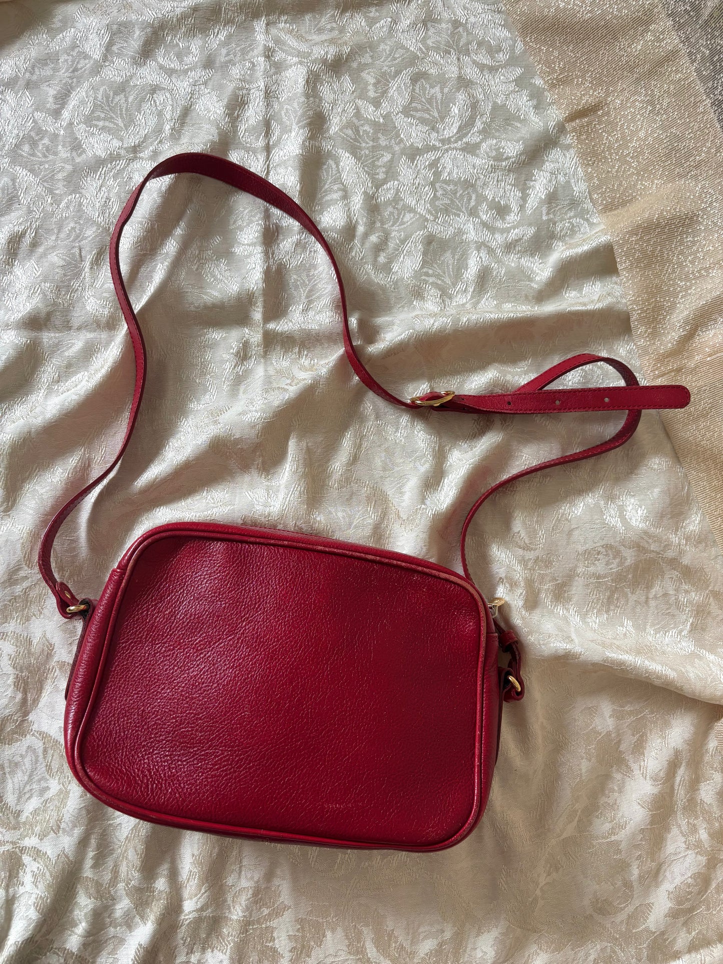 Bally woven leather crossbody