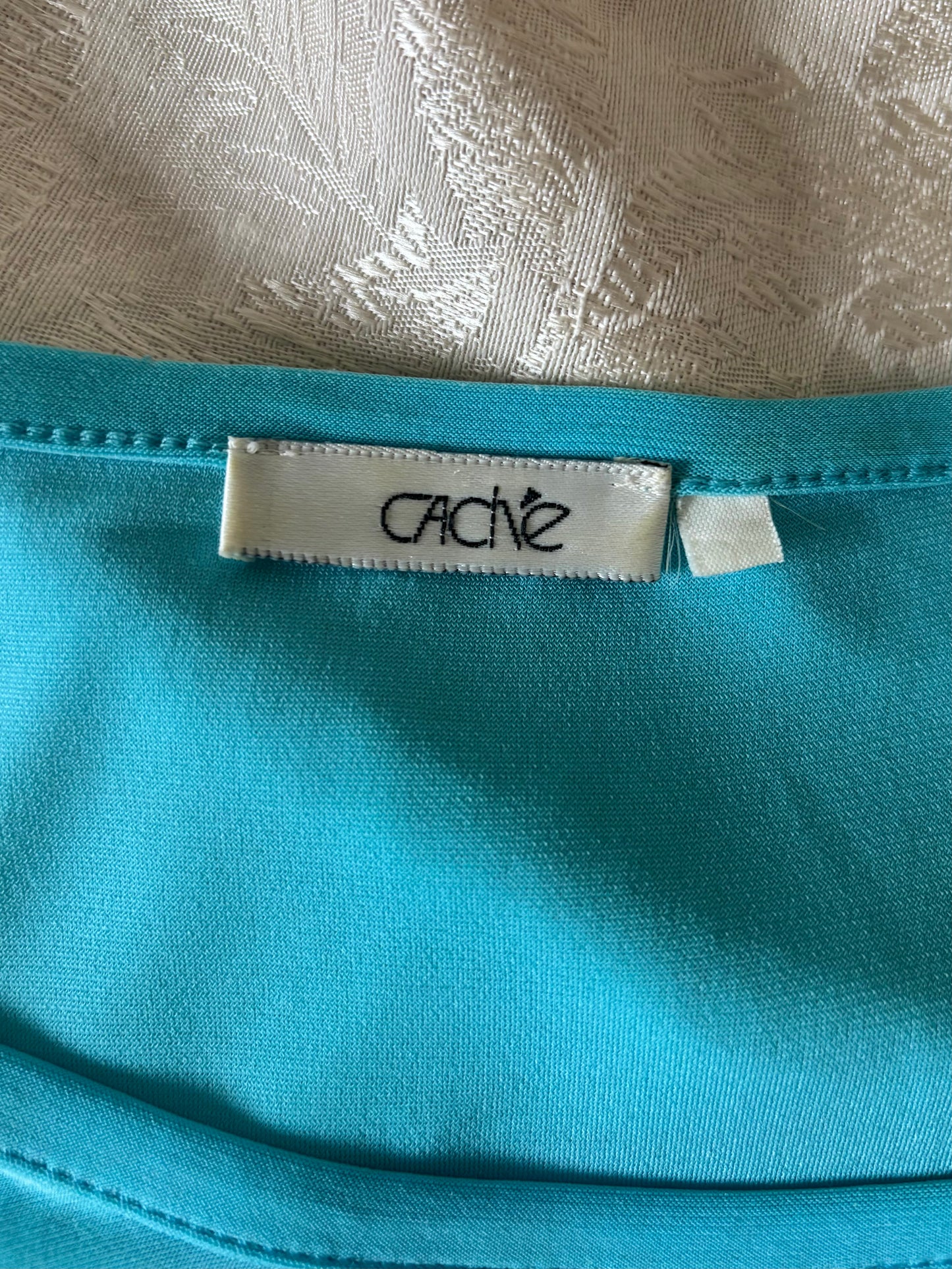 Caché four beaded ladies top