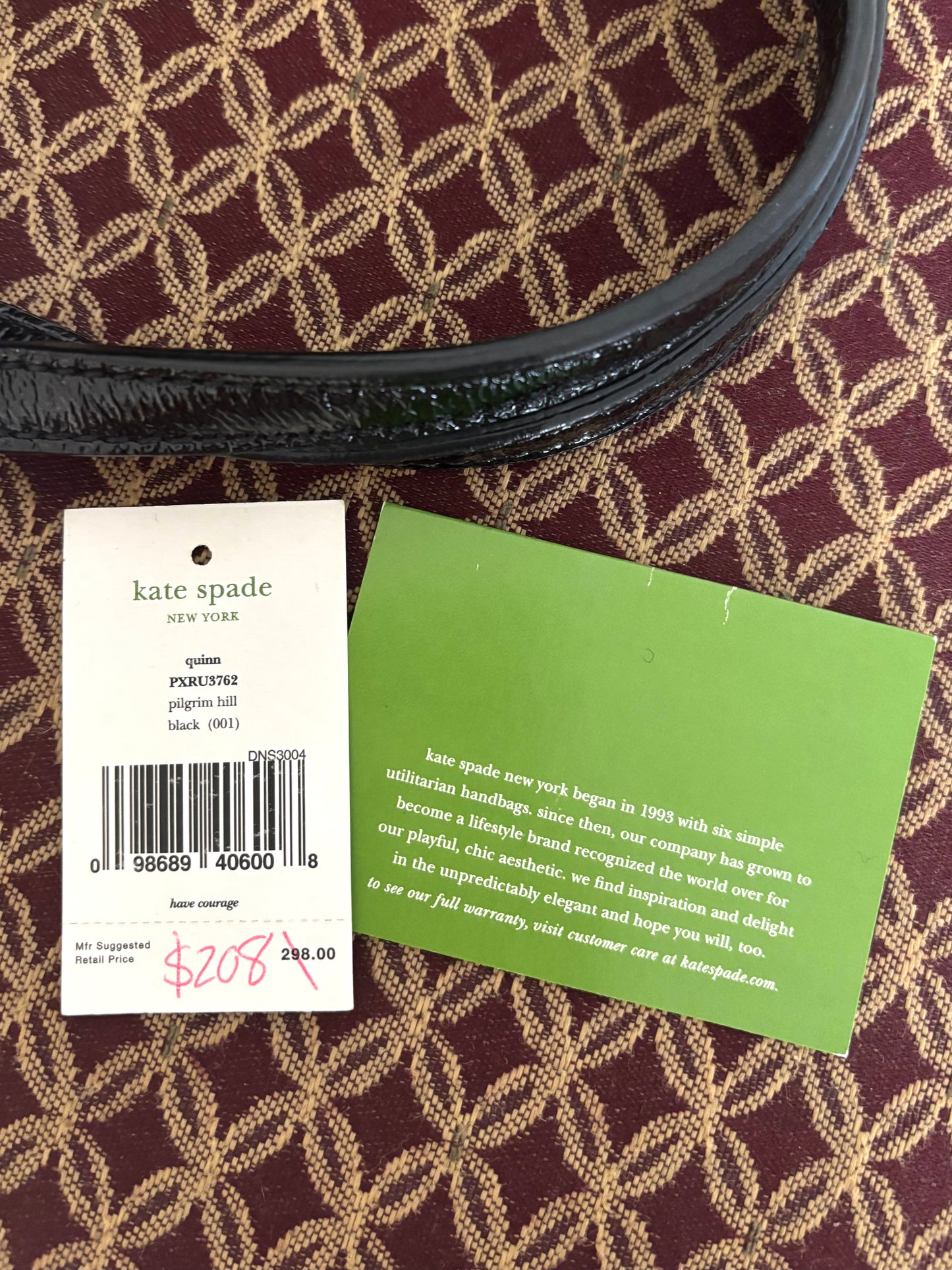 Kate Spade wool button bag