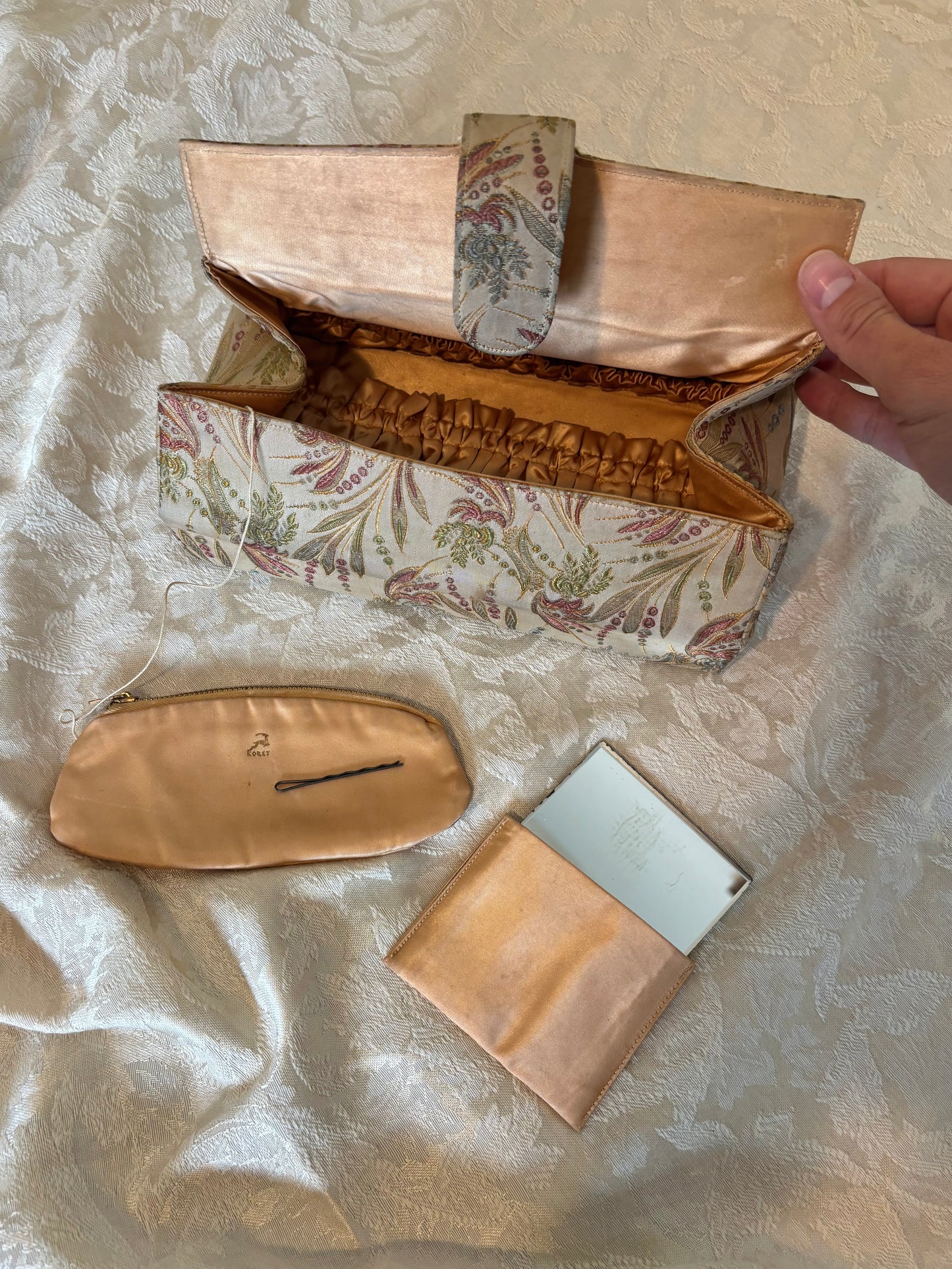 50s Koret vanity clutch
