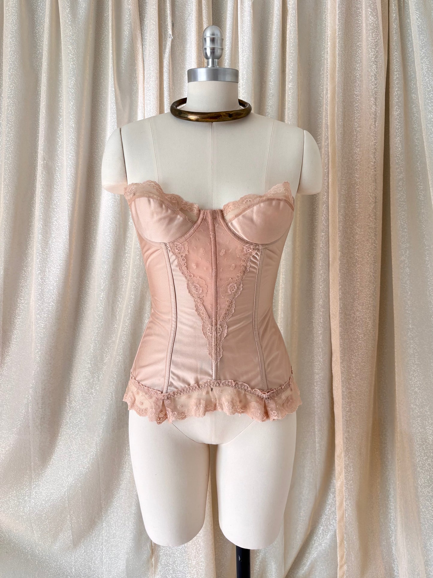 Vintage Lady Marlene bustier corset top