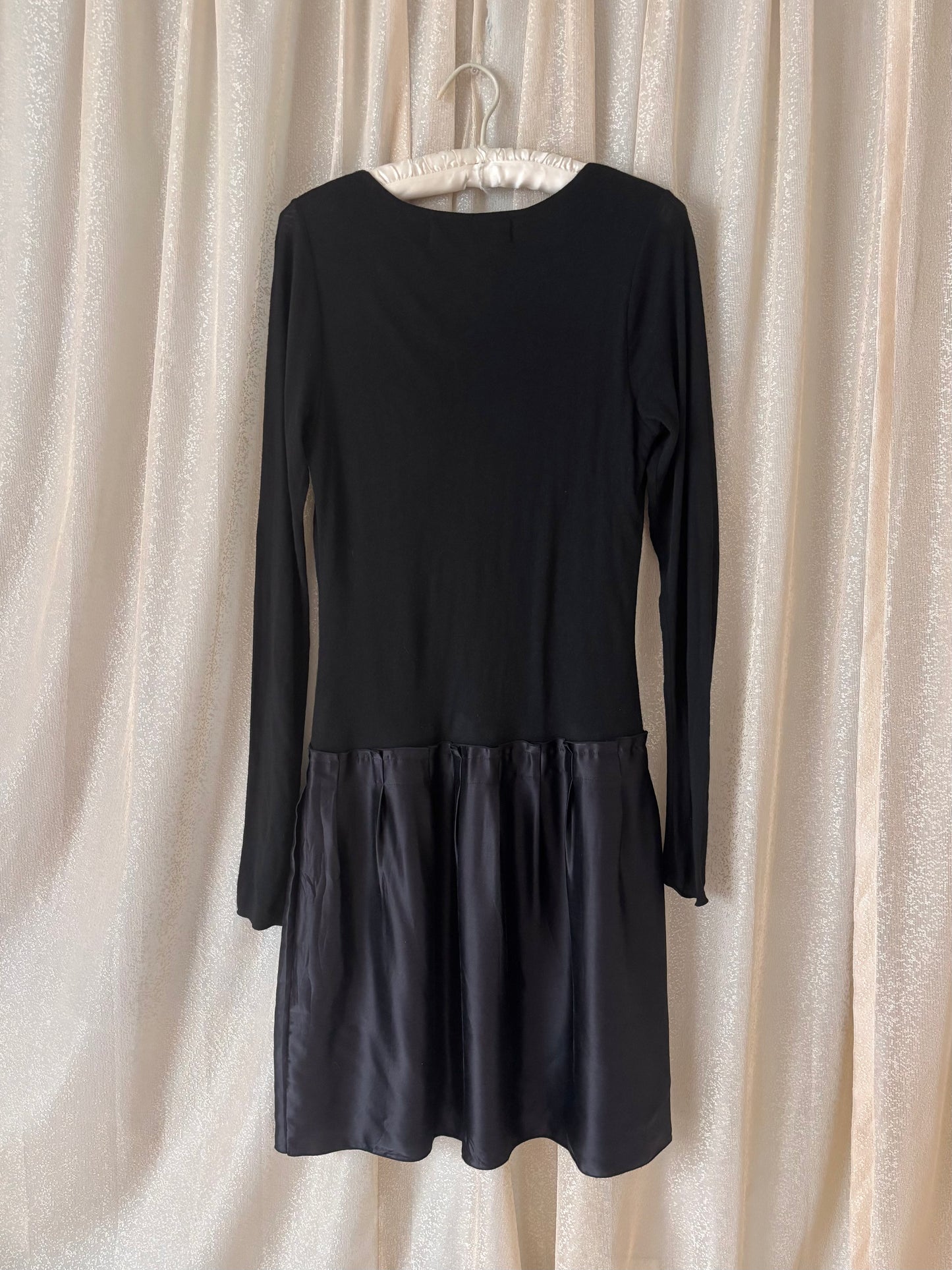 Graham & Spencer silk drop-waist dress