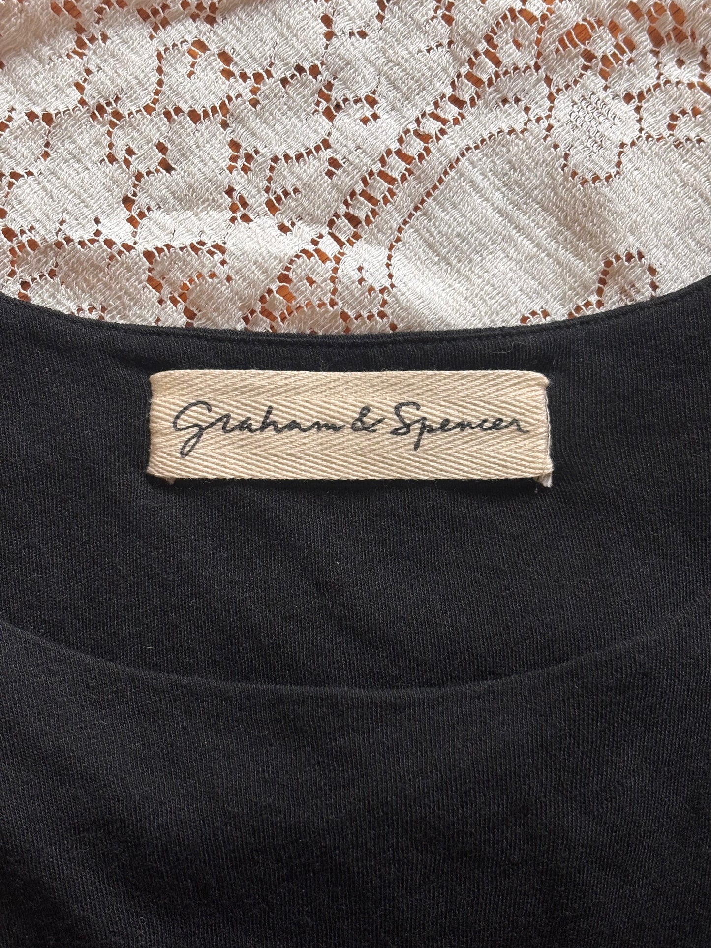Graham & Spencer silk drop-waist dress