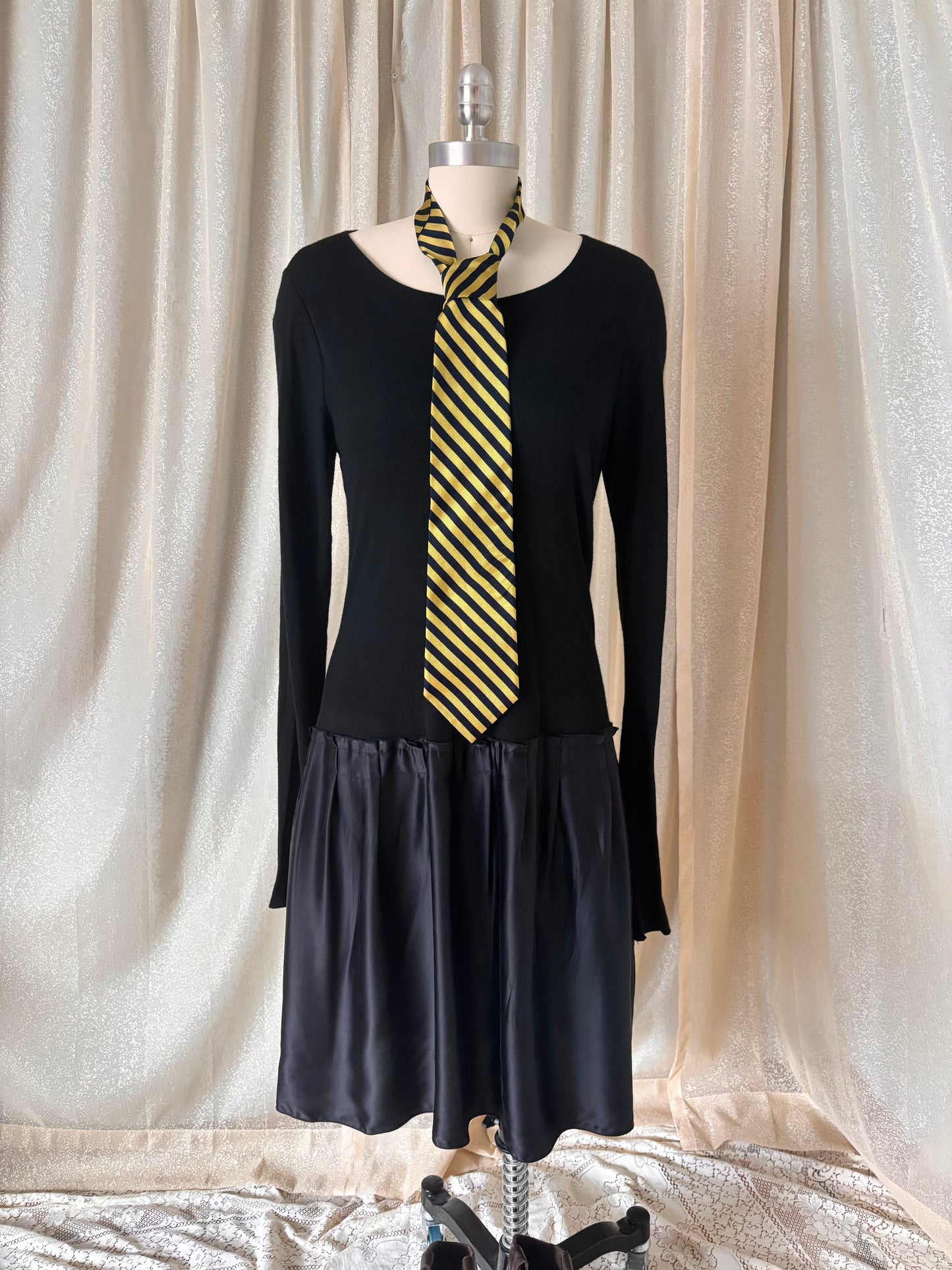 Graham & Spencer silk drop-waist dress