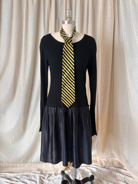 Graham & Spencer silk drop-waist dress