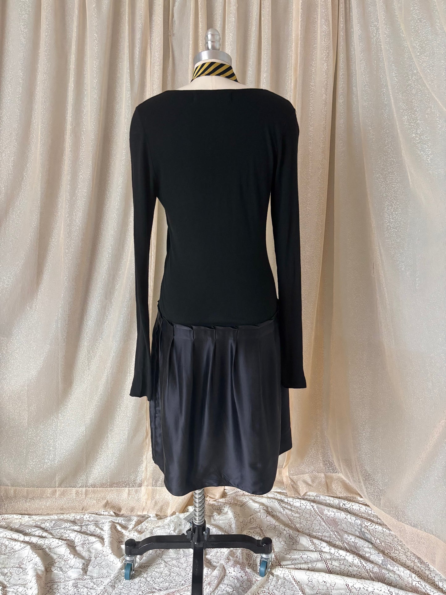 Graham & Spencer silk drop-waist dress