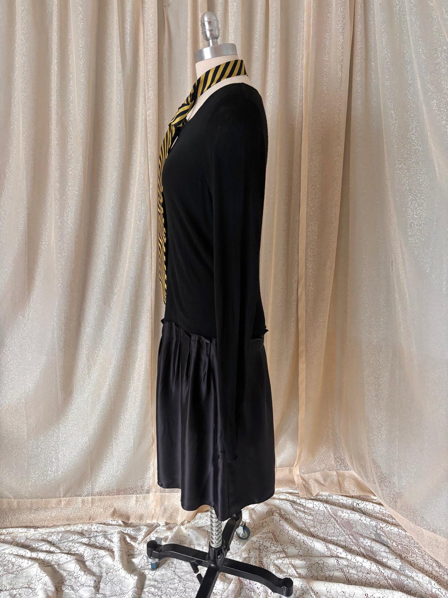 Graham & Spencer silk drop-waist dress