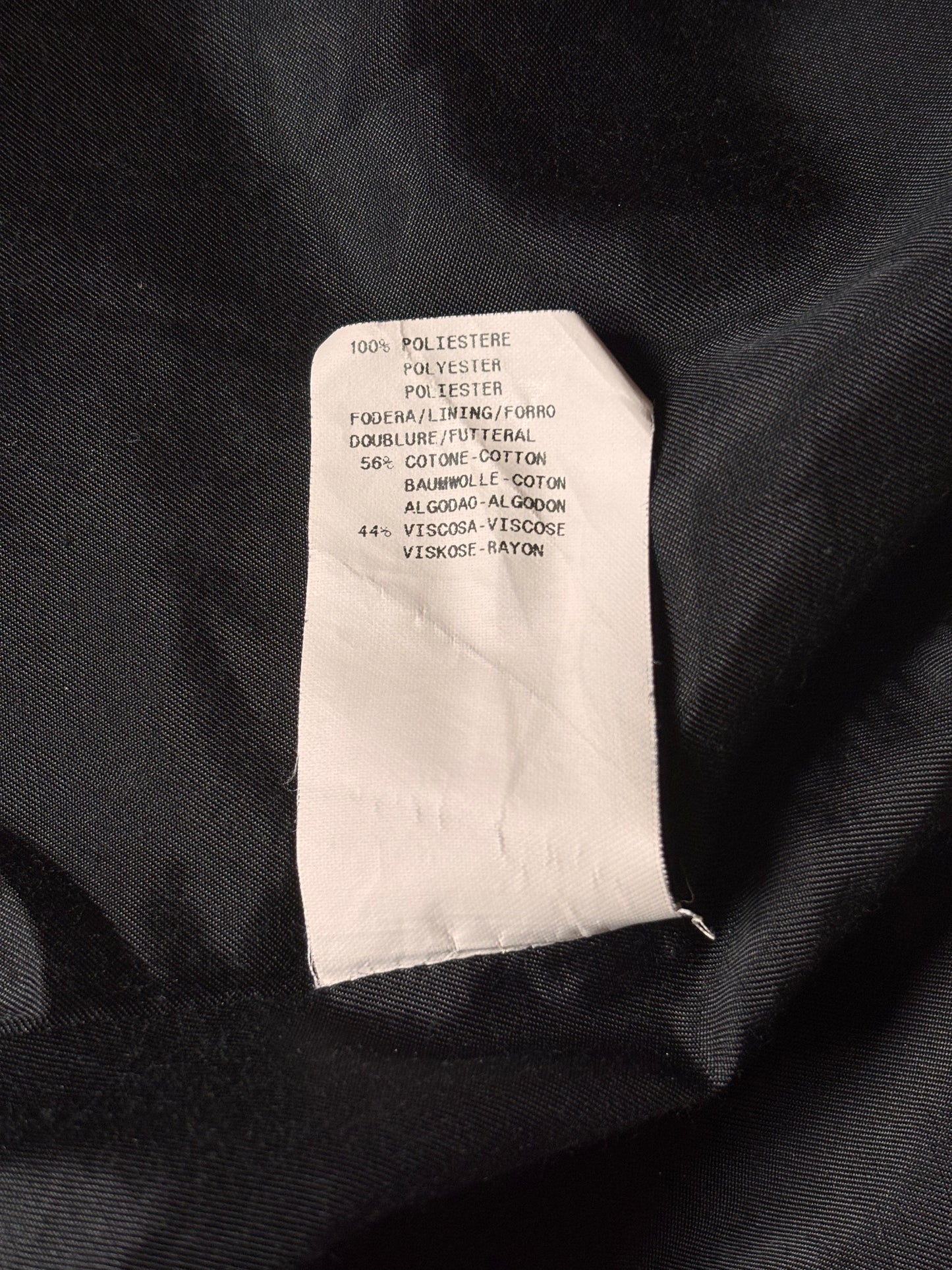 Armani Collezioni diagonal buttoned jacket