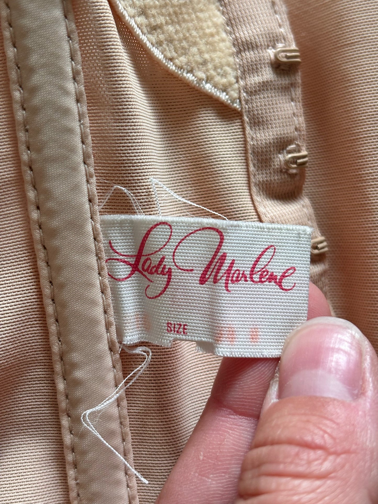 Vintage Lady Marlene bustier corset top