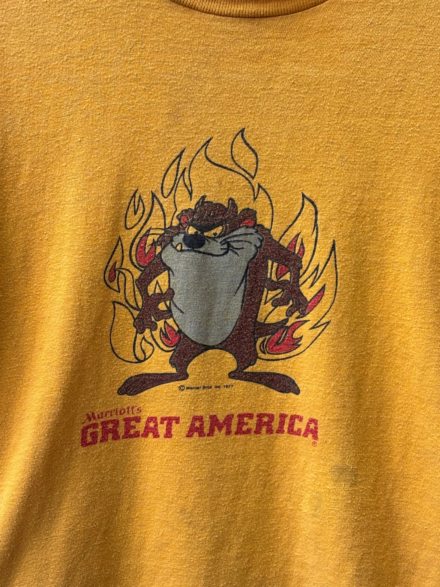 70s Tasmanian Devil Great America single-stitch tee