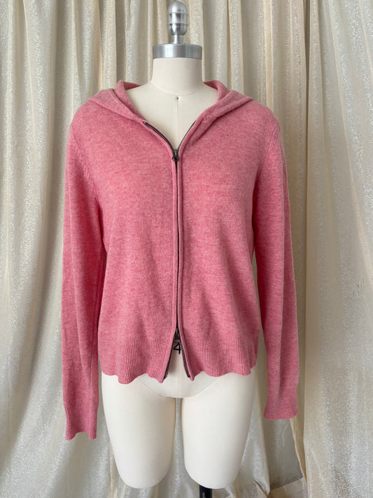 Sundance lambswool pink peace hoodie
