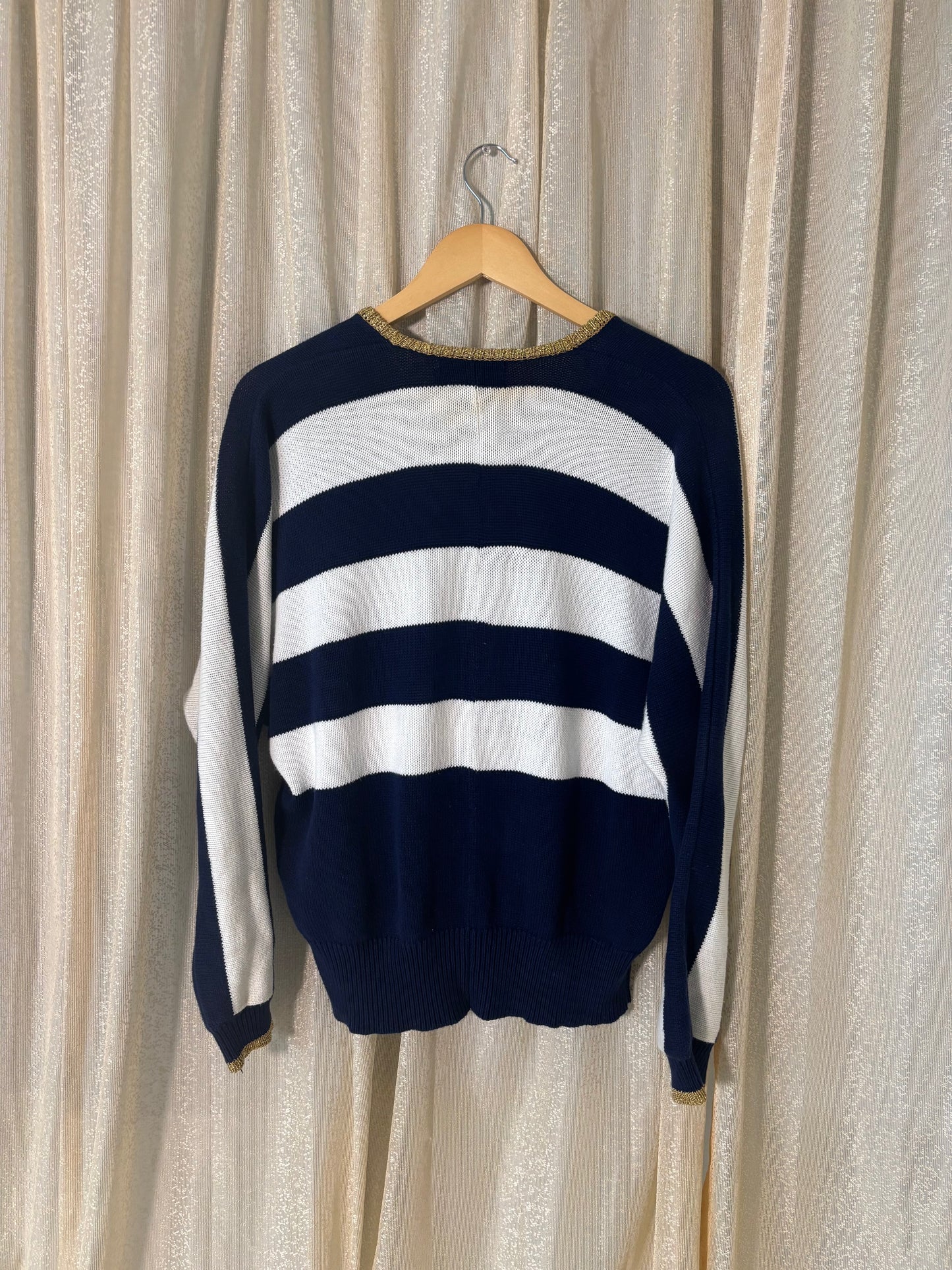 90s Pierre Cardin striped cardigan