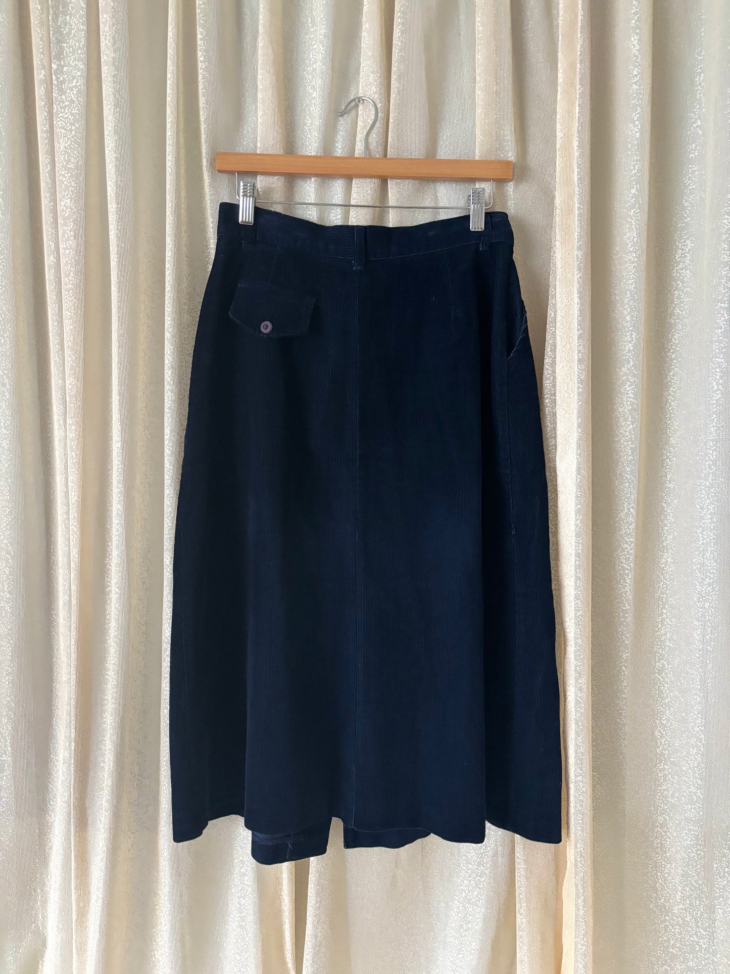 70s Sears corduroy skirt