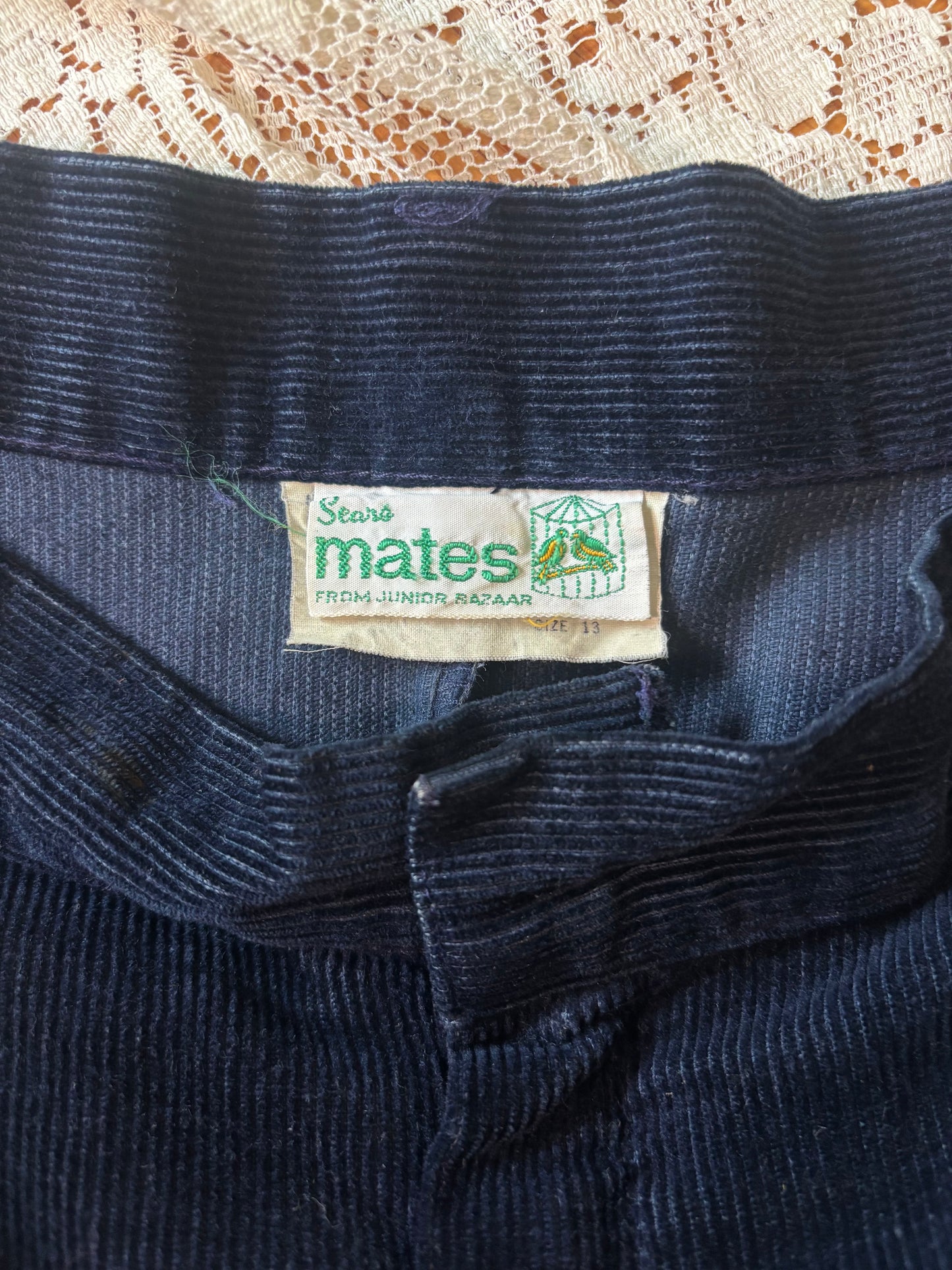 70s Sears corduroy skirt