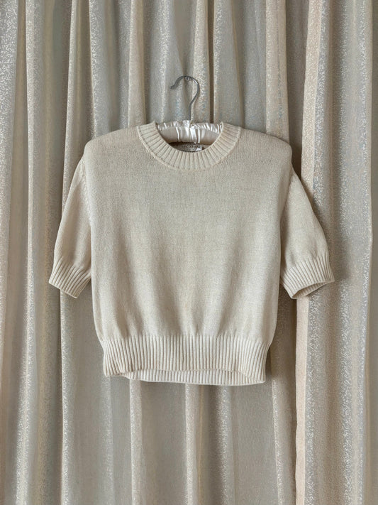 St. John cropped knit
