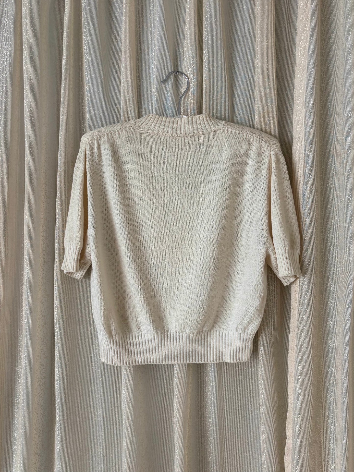 St. John cropped knit