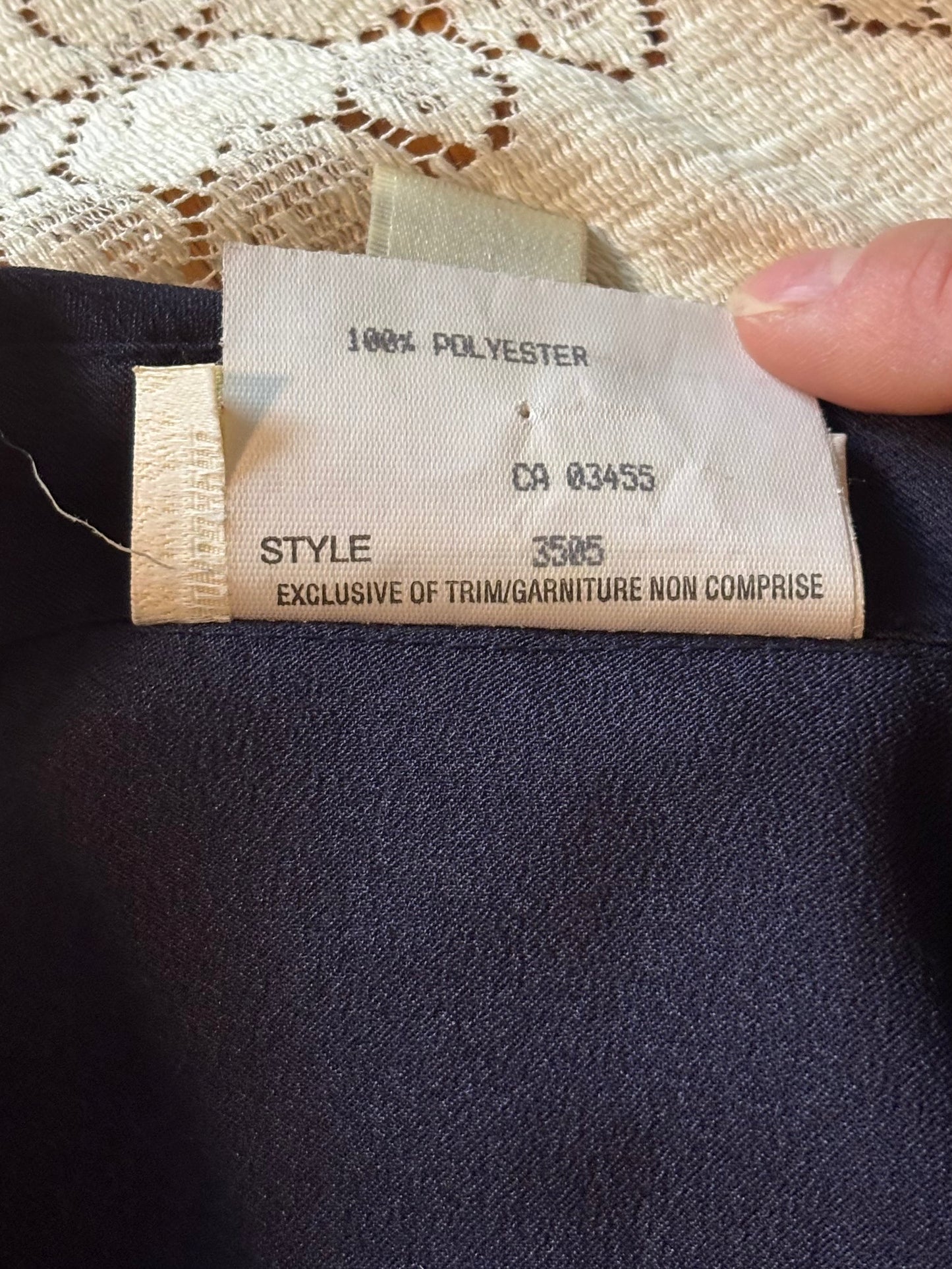 Cachè belted satin blazer