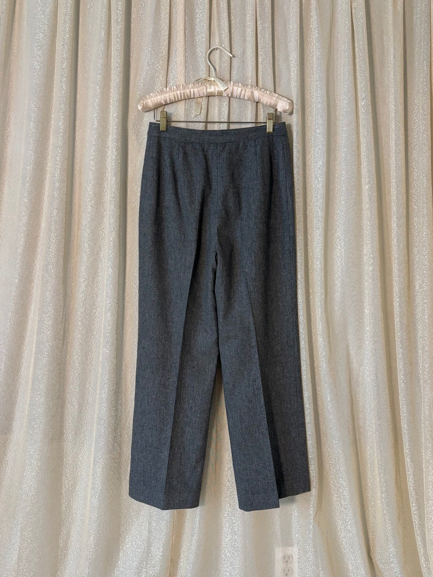 Vintage grey wool trousers
