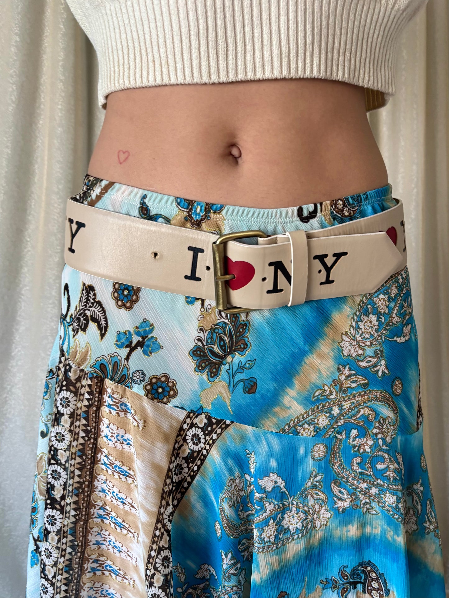 I <3 NY chunky belt