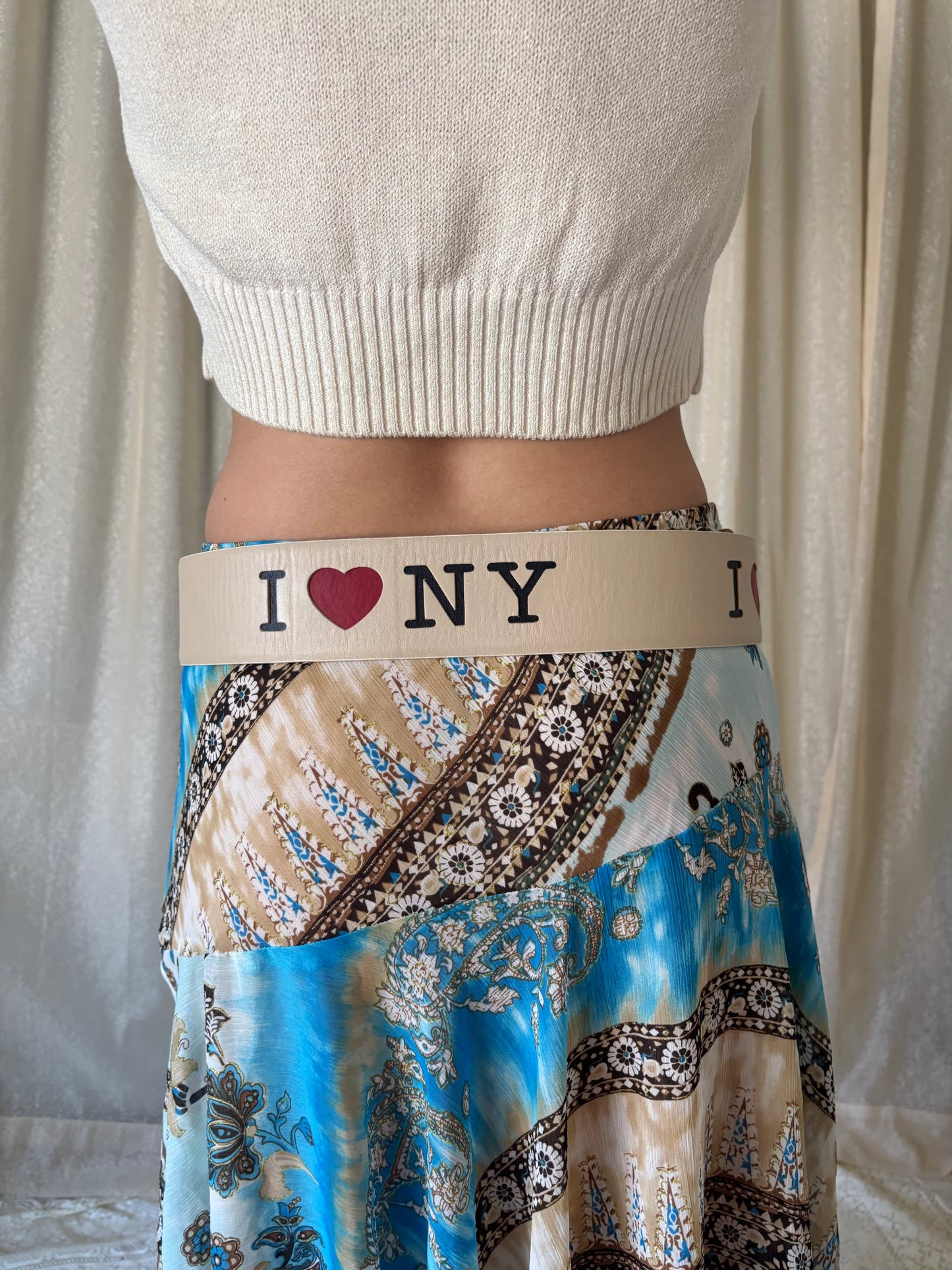 I <3 NY chunky belt
