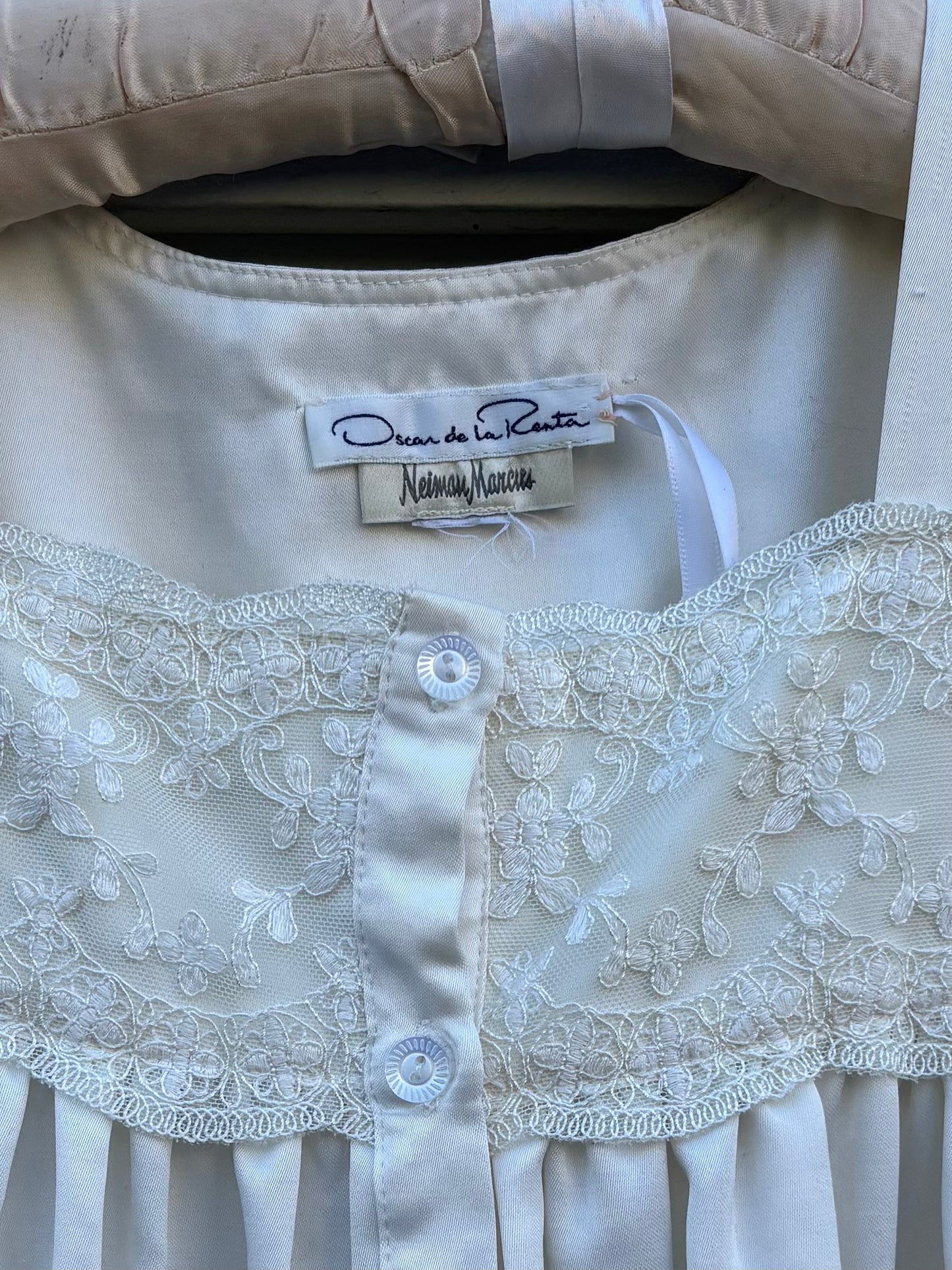 Vintage Oscar de la Renta nightgown