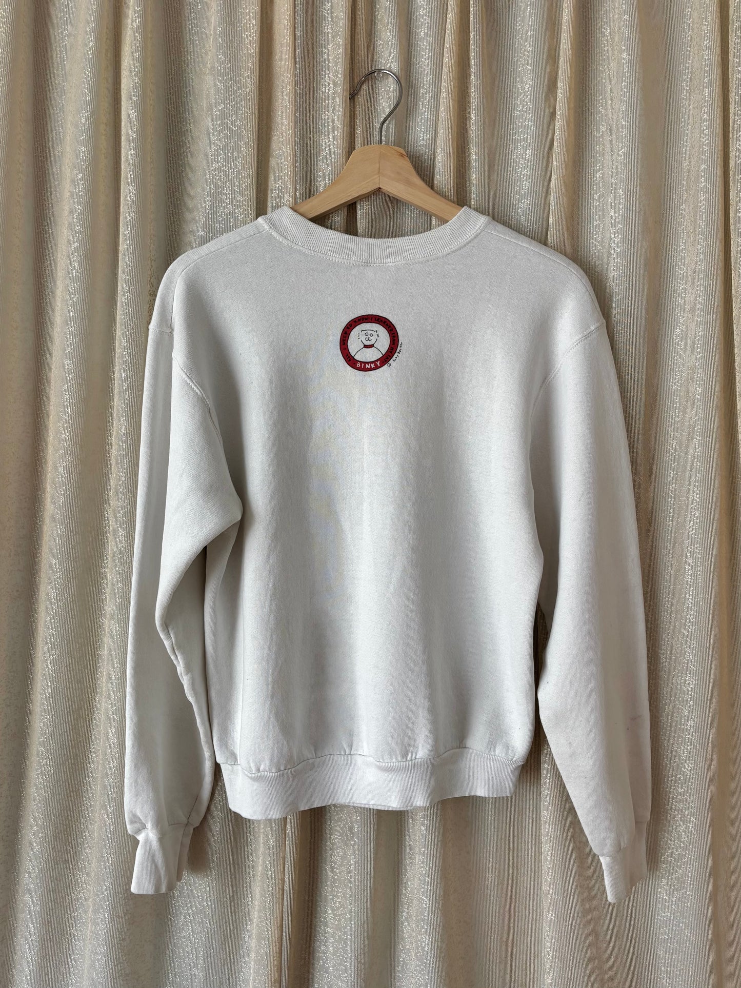 90s Suzy Becker cat crewneck
