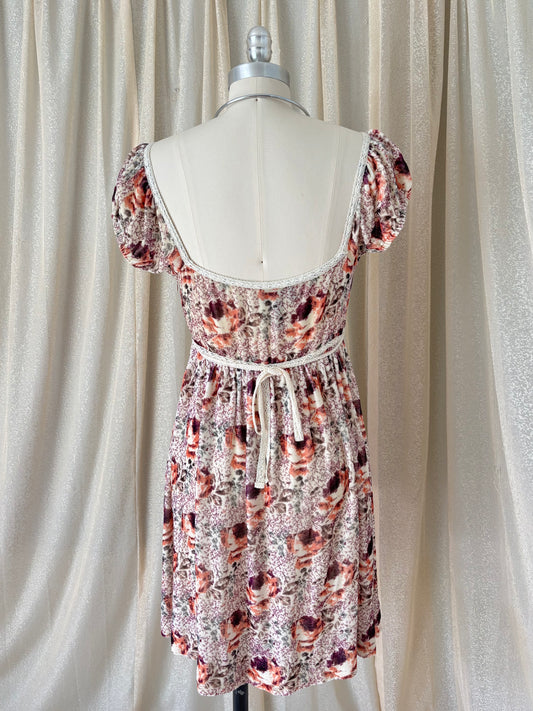 Laundry by Shelli Segal velvet babydoll dress